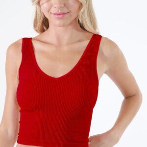 RED NIKIBI TANK TOP